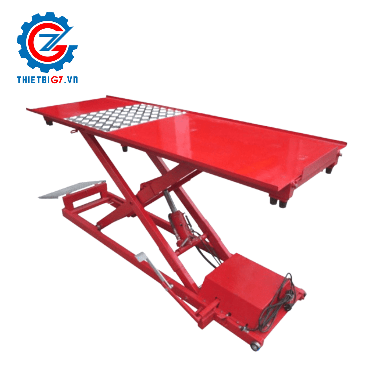 Bàn Nâng Xe Máy Điện Và Cơ