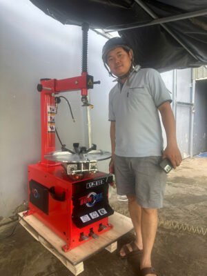 Bàn giao máy tháo vỏ tại Bình Chánh