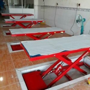 Bàn Nâng Xe Máy Đặt Âm Nền T250A - Vận Hành