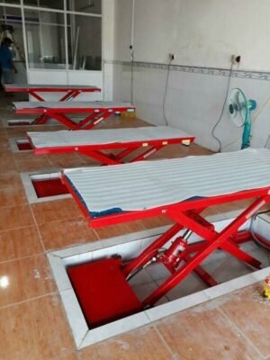Bàn Nâng Xe Máy Đặt Âm Nền T250A - Vận Hành