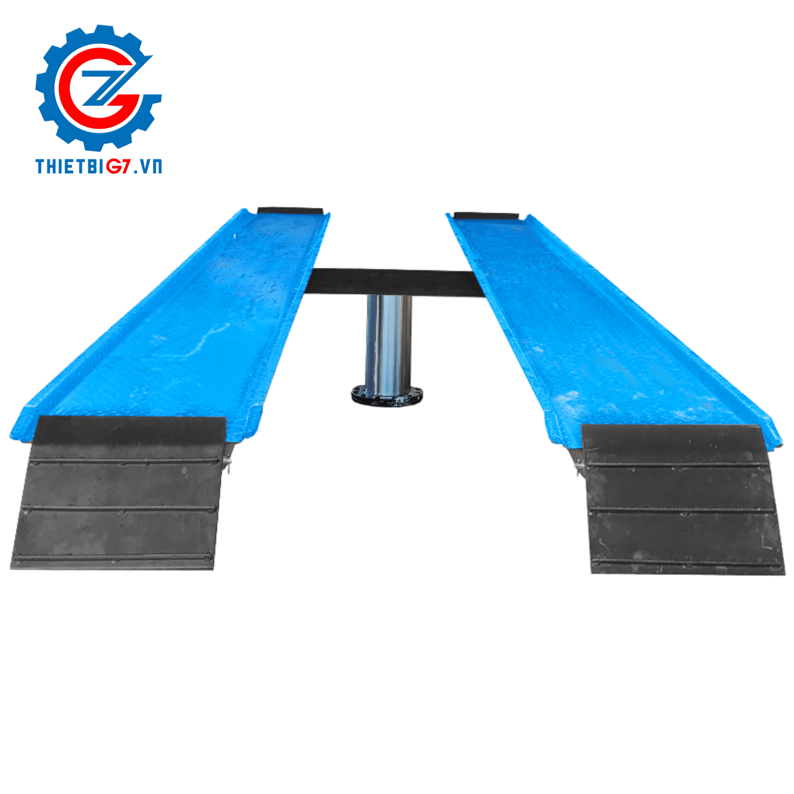 Cầu Nâng 1 Trụ Rửa Xe Lắp Nổi Mặt Bàn Chữ H AIRTEK Ấn Độ