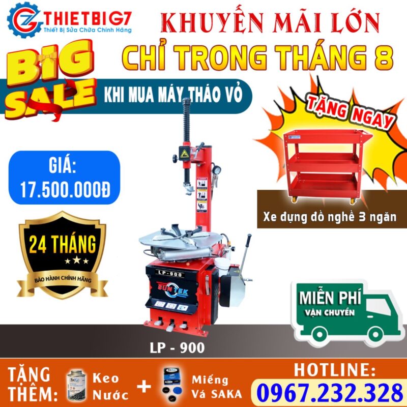 Khuyến Mãi Khi Mua Máy Tháo Lốp Xe