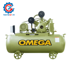 Máy Nén Khí OMEGA 2 Cấp Nén 3HP – 100L – 12Bar