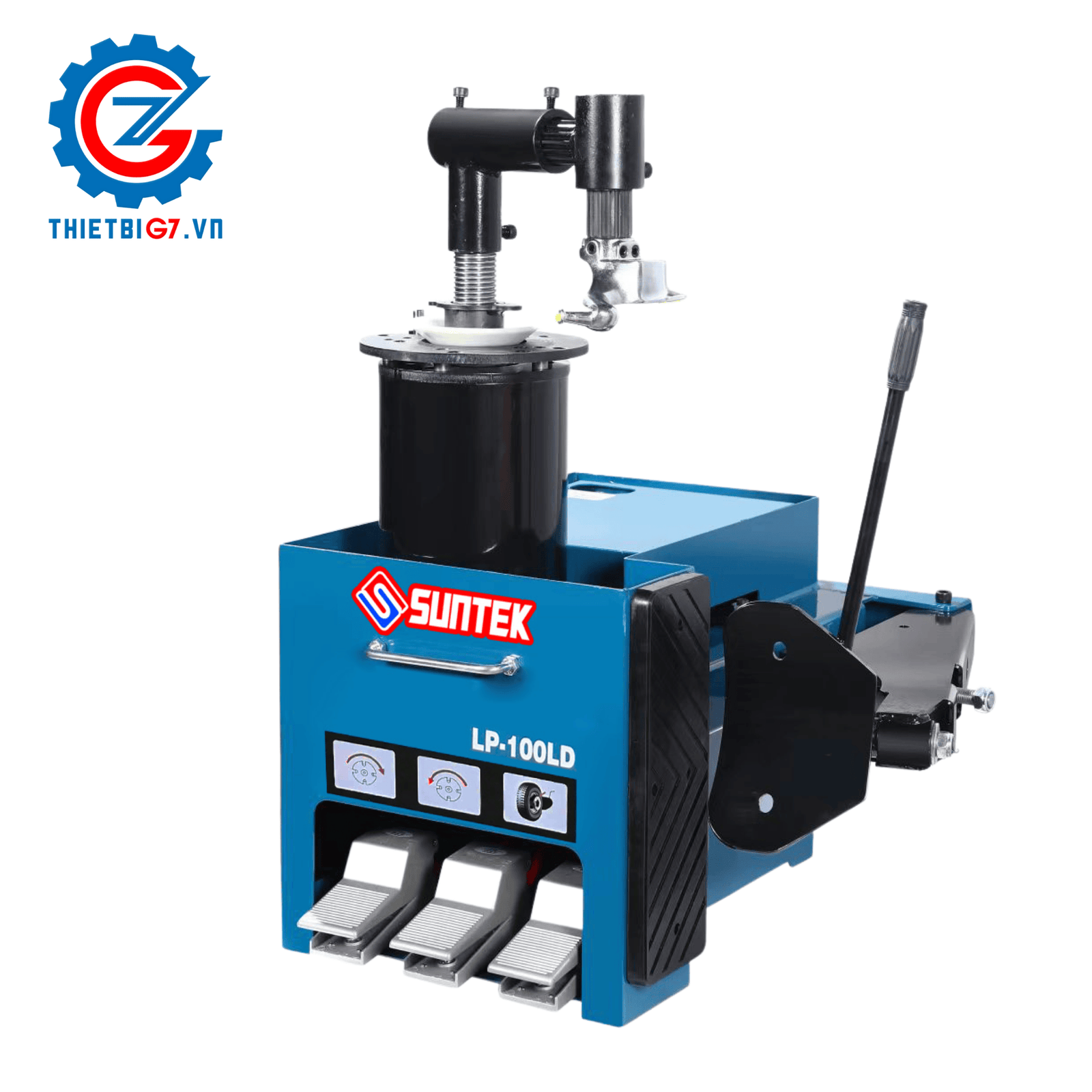 Máy Ra Vào Lốp Ô Tô Lưu Động Bằng Khí Nén SUNTEK LP-100LD