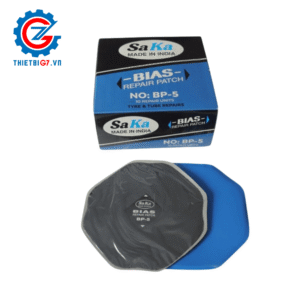 Miếng Vá Lốp Bố Chéo SAKA BP-5 ( 175x175mm, Hộp 10 miếng )