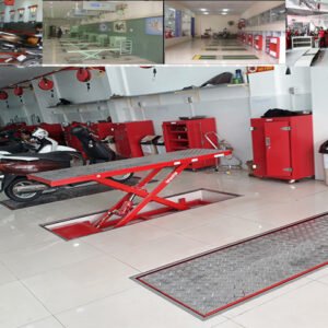 Bàn Nâng Xe Máy Đặt Âm Nền T250A
