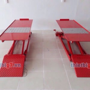 Bàn Nâng Xe Máy Đạp Chân