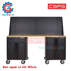 Bàn Nguội Cơ Khí CSPS 183cm – 2 màu đenđỏ