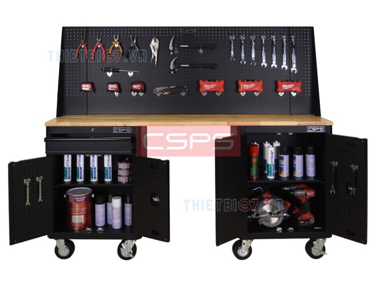Bàn Nguội Cơ Khí CSPS 183cm – 2 màu đenđỏ