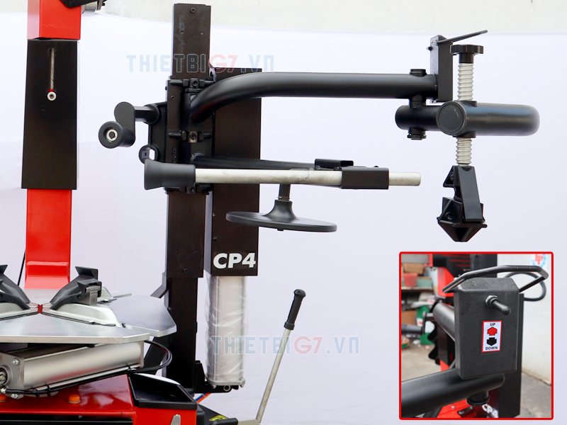 Máy Tháo Vỏ Xe Du Lịch Cần Xoay Ngang SunTek LP-990A Kết Hợp Cần Trợ Lực CP4