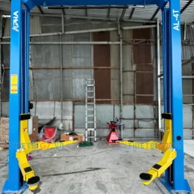 Kiểm tra mặt bằng và nền bê tông trước khi chọn mua và lắp đặt cầu nâng ô tô 2 trụ.