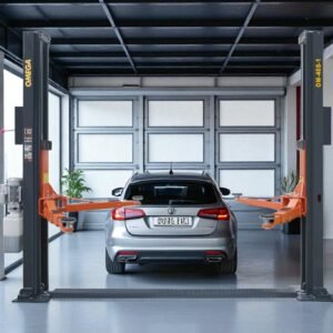 cầu nâng 2 trụ giá rẻ chất lượng cao cho garage hoặc tiệm sửa chữa ô tô