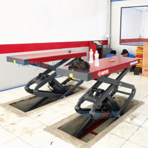 Cầu Nâng Ô Tô Cắt Chéo Kiểu Xếp SUNTEK 3500
