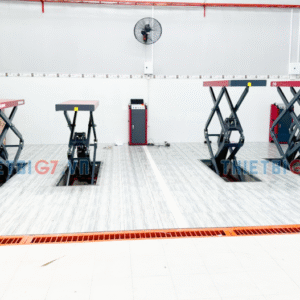 Ưu điểm của Cầu Nâng Ô Tô Cắt Kéo Kiểu Xếp SUNTEK 3500S