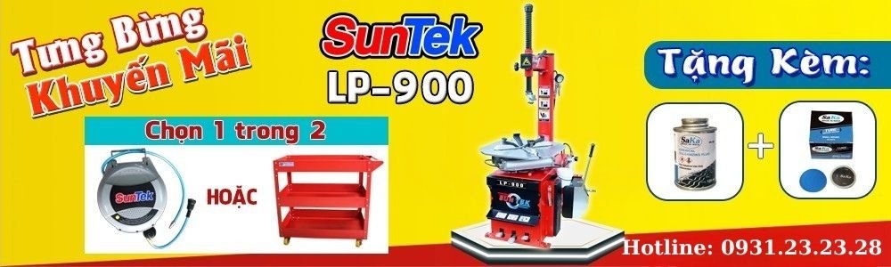 Khuyến Mãi Khi Mua Máy Tháo Lốp Suntek