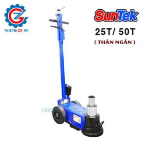 Kích Nâng Dùng Hơi 2 Tầng 25/50 Tấn SUNTEK ( Thân Ngắn )