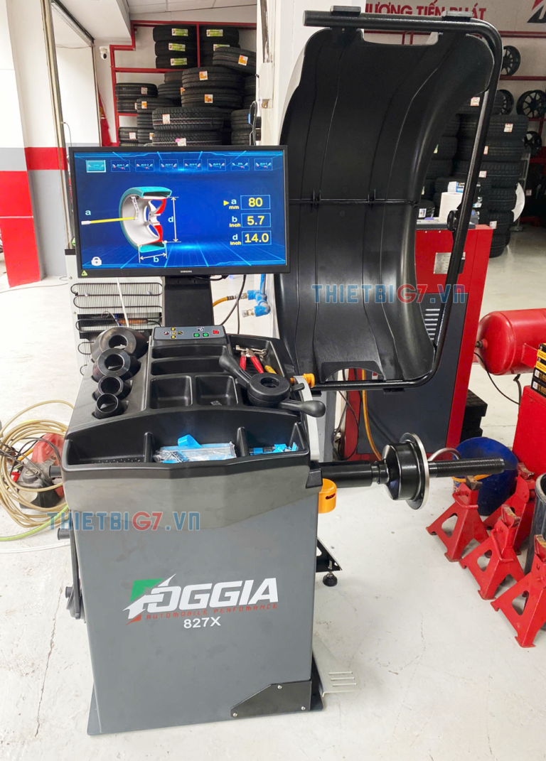 Máy Cân Bằng Lốp Xe FOGGIA F-827X