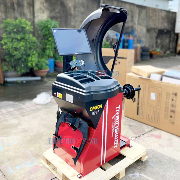 Máy cân bằng lốp xe OMEGA - TRAINSWAY 828Z - Ảnh 6