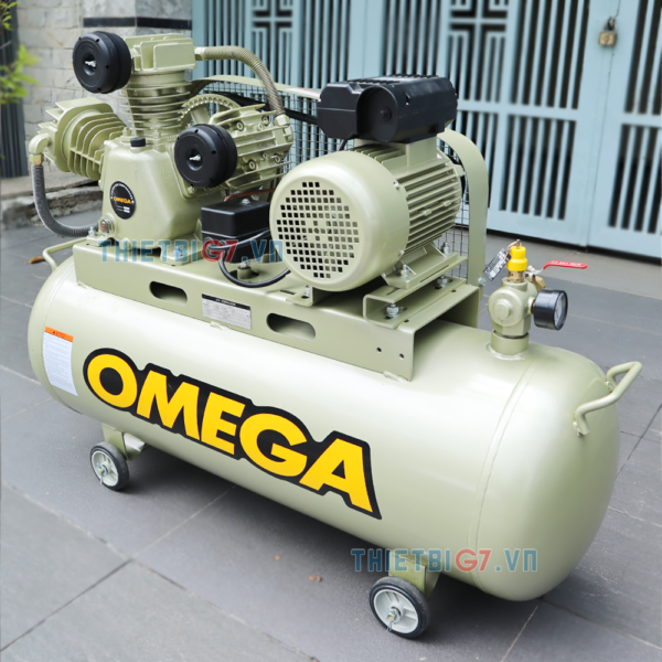 Máy Nén Khí OMEGA 2 Cấp Nén 3HP – 100L – 12Bar - Ảnh 6