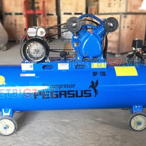 Alternative view of Máy Nén Khí Pegasus 1 Cấp Nén 3HP-120L-8Bar