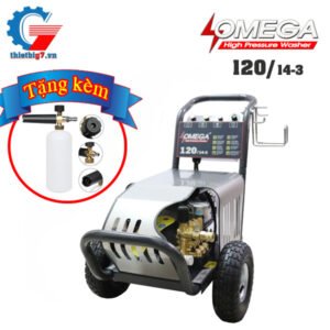 Khuyến Mãi Máy Rửa Xe Cao Áp Omega 120Bar 3kw