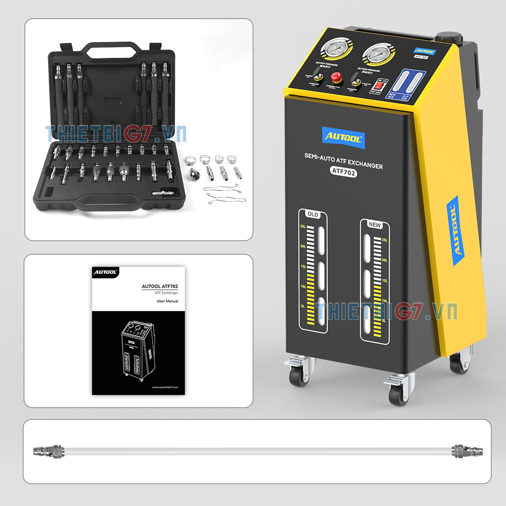 Máy Thay Dầu Hộp Số AUTOOL ATF702