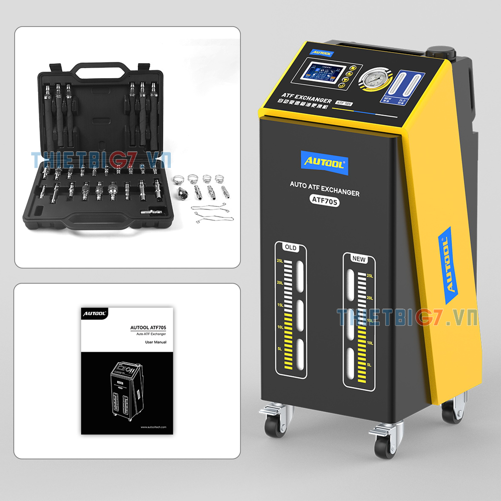 Máy Thay Dầu Hộp Số Tự Động AUTOOL ATF705