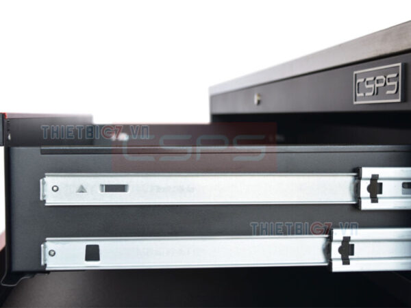 Tủ Đựng Dụng Cụ Đồ Nghề CSPS 132cm – 05 hộc kéo màu đen/trắng - Ảnh 4