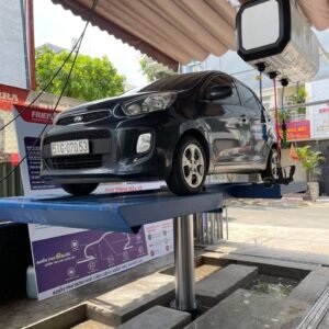 Cầu nâng 1 trụ rửa xe ô tô