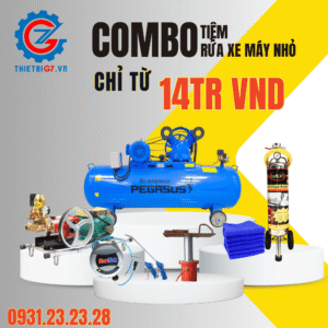 COMBO MỞ TIỆM RỬA XE MÁY NHỎ – GIẢI PHÁP HOÀN HẢO CHO TIỆM RỬA XE