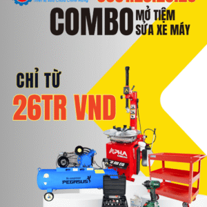 COMBO MỞ TIỆM SỬA XE MÁY NHỎ