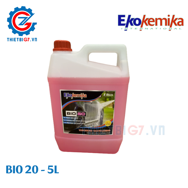 Ekokemika BIO20 5L Dung dịch rửa xe không chạm