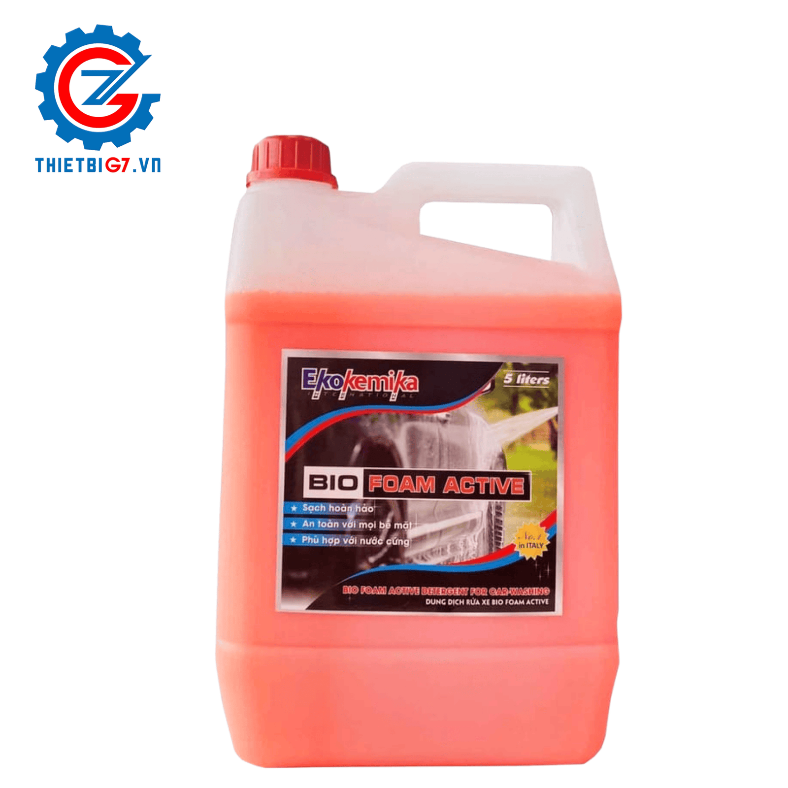 Ekokemika BIOFOAM ACTIVE – 5L Dung Dịch Bọt Tuyết Đậm Đặc