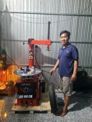 Bàn Giao Máy Tháo Vỏ Suntek LP