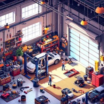 Garage ô tô chuyên nghiệp
