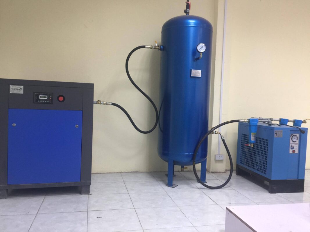 Hệ Thống Máy Sấy Khí Pegasus Bình Tích Khí Máy Nén Khí Trục Vít