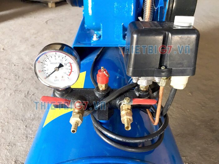 Máy Nén Khí PEGASUS 1 Cấp Nén 3HP – 70L-8Bar TM-V-0.25/8-70