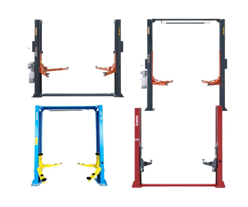 Các loại cầu nâng 2 trụ