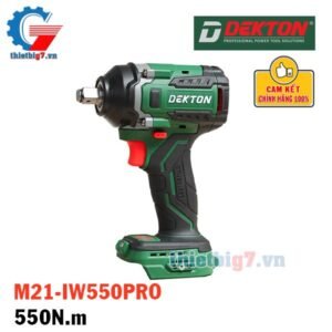 Súng bắn bulong dùng pin DEKTON M21-IW550PRO ( Chưa pin, sạc)