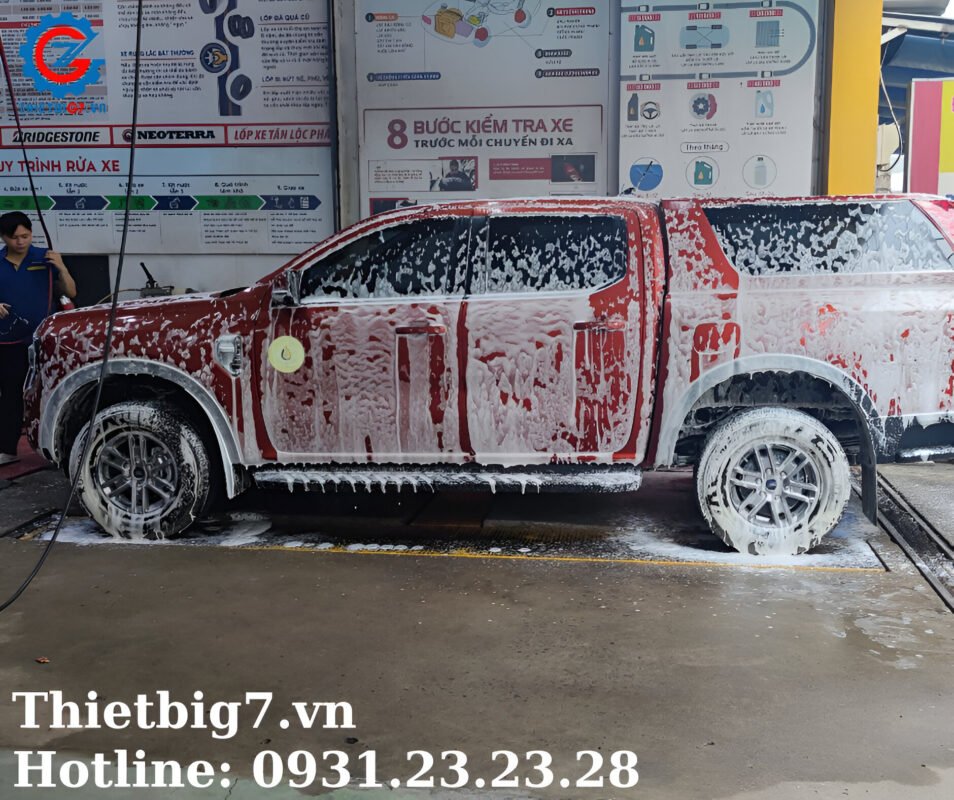 Cầu nâng rửa xe ô tô ấn độ