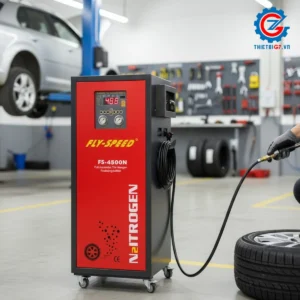 Bảng điều khiển Máy Tạo Khí Nitơ FS-N4500 hiển thị áp suất