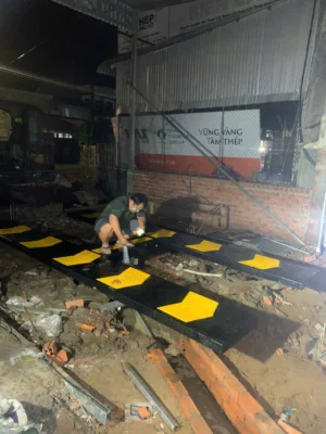 Bàn giao cầu chữ H tại Kiên Giang