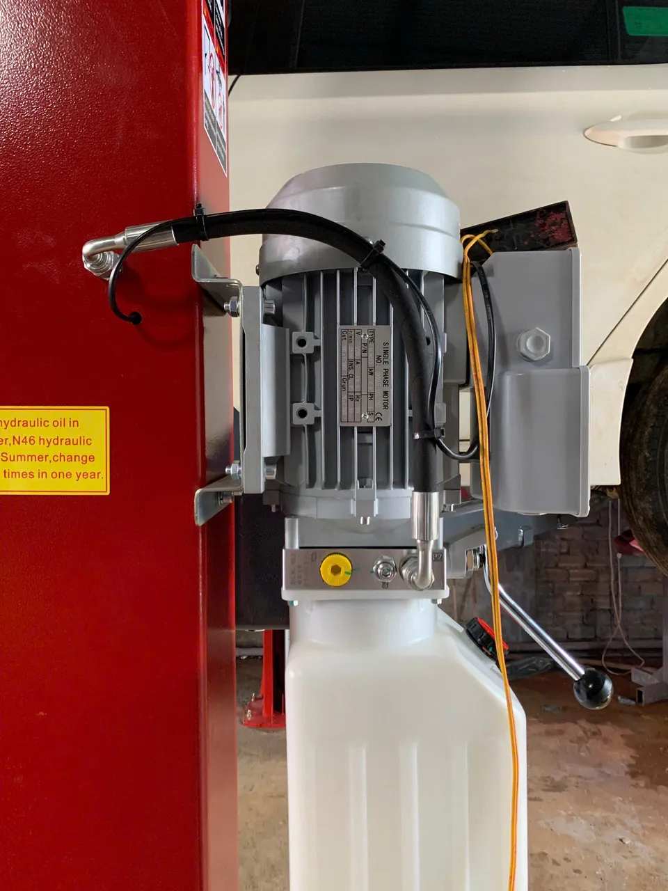 Hình ảnh chi tiết bộ motor thủy lực cầu nâng Suntek