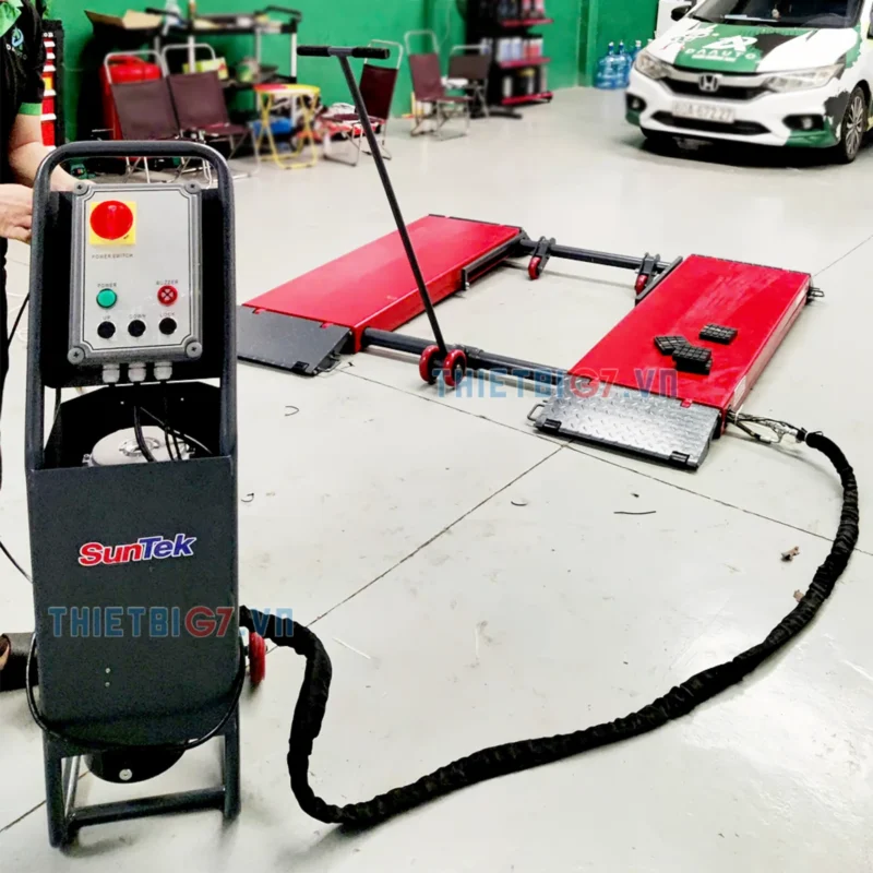 Tính Di Động Cầu Nâng Ô Tô Di Động SUNTEK 3000DX