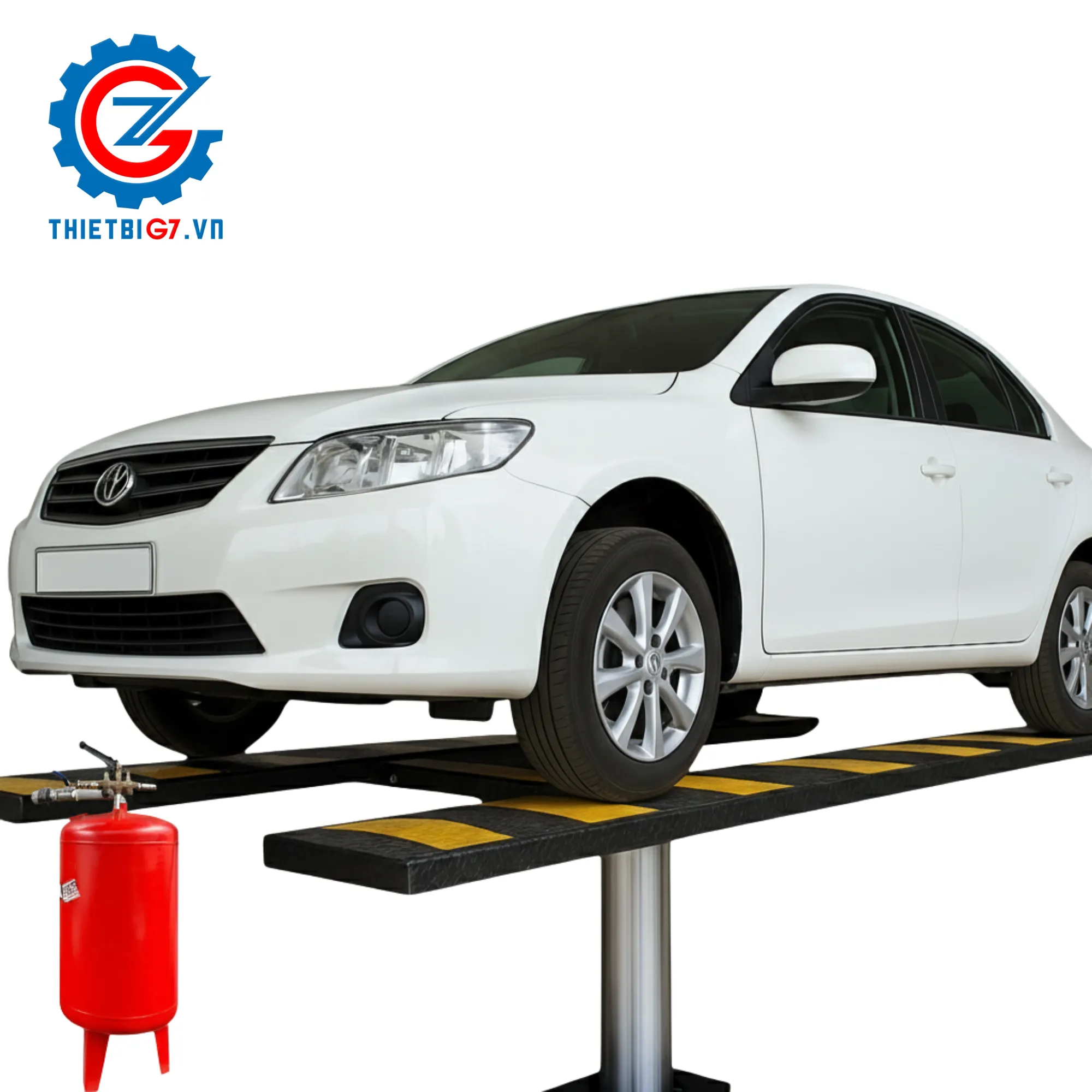 Cầu Nâng Rửa Xe Ô Tô 1 Trụ - Báo Giá Cầu Nâng 1 Trụ