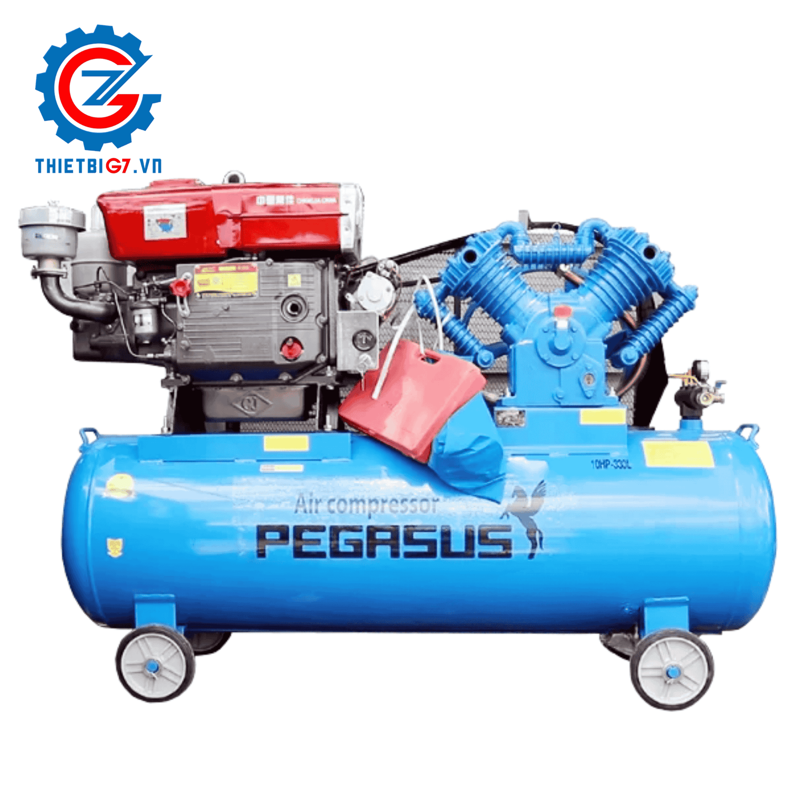 Máy Nén Khí Đầu Nổ PEGASUS 20HP – 500L – 12.5Bar