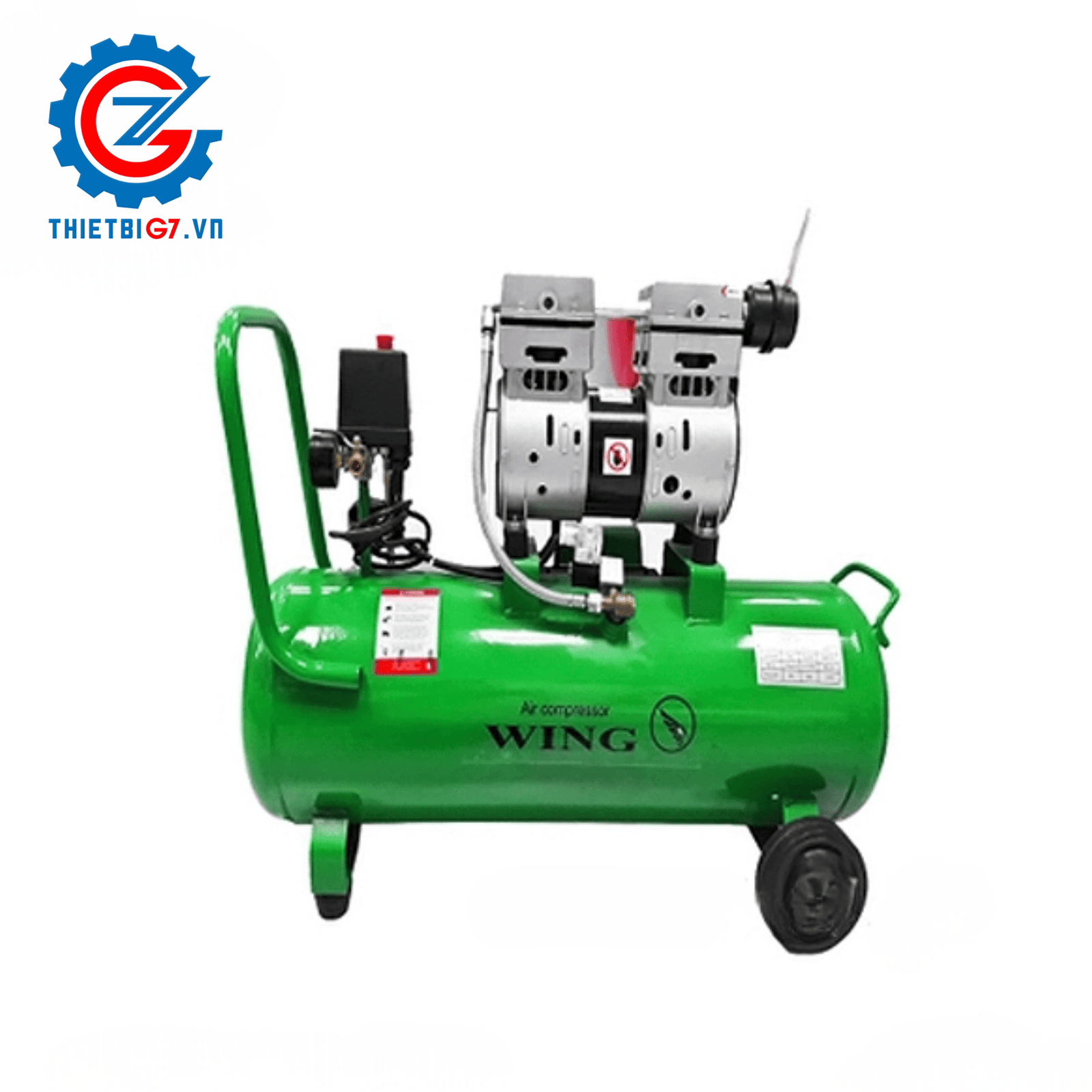 Máy nén khí không dầu giảm âm Wing TW-OF550-35L