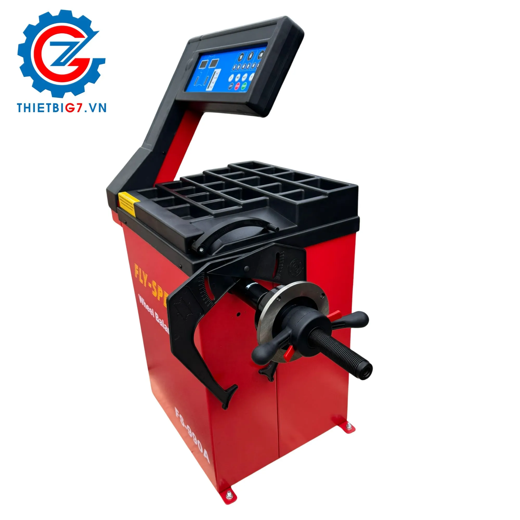 Máy Cân Bằng lốp dán chì cân mâm