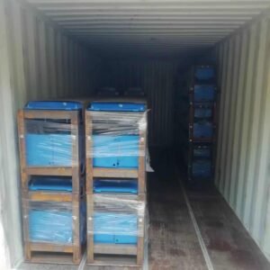 Cầu Nâng Ô Tô 2 Trụ Cổng Trên ALPHA AL-5T (Lock Giật 1 Bên, tay 3 khớp nối, 5 Tấn)