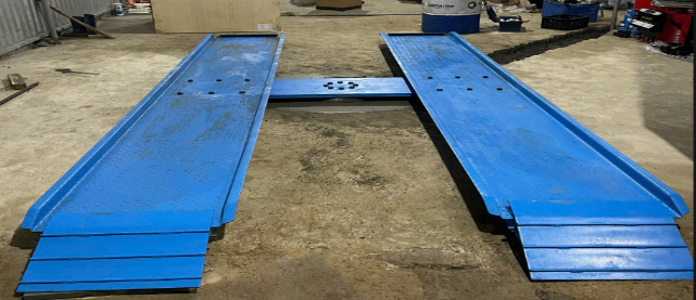 Cầu Nâng 1 Trụ Rửa Xe Ô Tô Ấn Độ Lắp Nổi